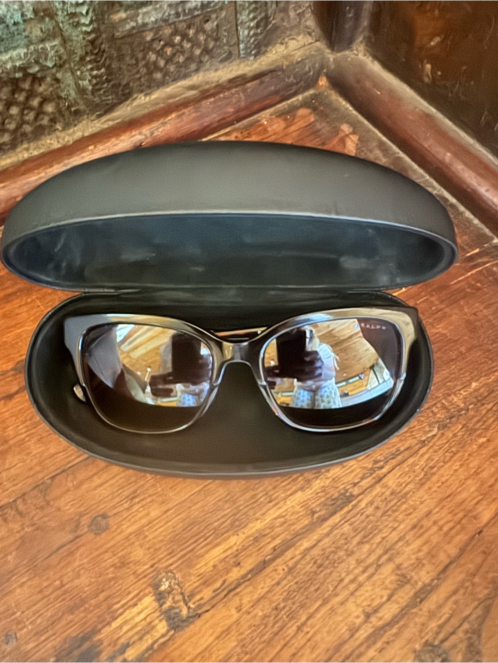 Ralph Lauren Women’s Cat eye Tortoise-shell Square Sunglasses Preppy Classic